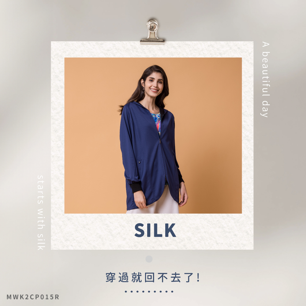 蠶絲上衣,蠶絲外套,外套,長袖,吸濕排汗,吸濕排汗衣