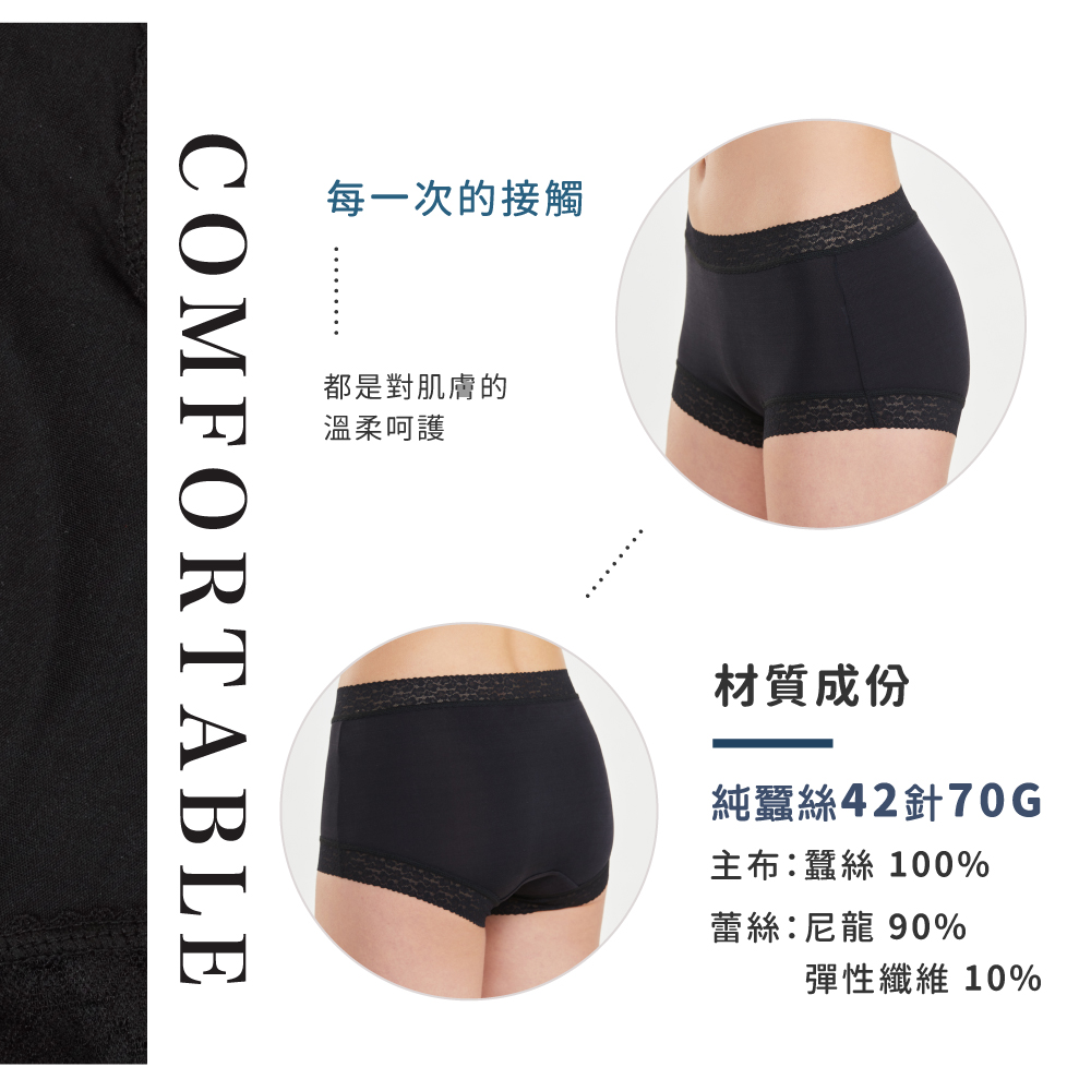 蠶絲內褲,42針內褲,42針,內褲,吸濕排汗,吸濕排汗內褲