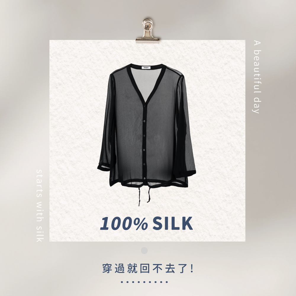 蠶絲上衣,喬其紗,上衣,喬其紗上衣,吸濕排汗,吸濕排汗衣
