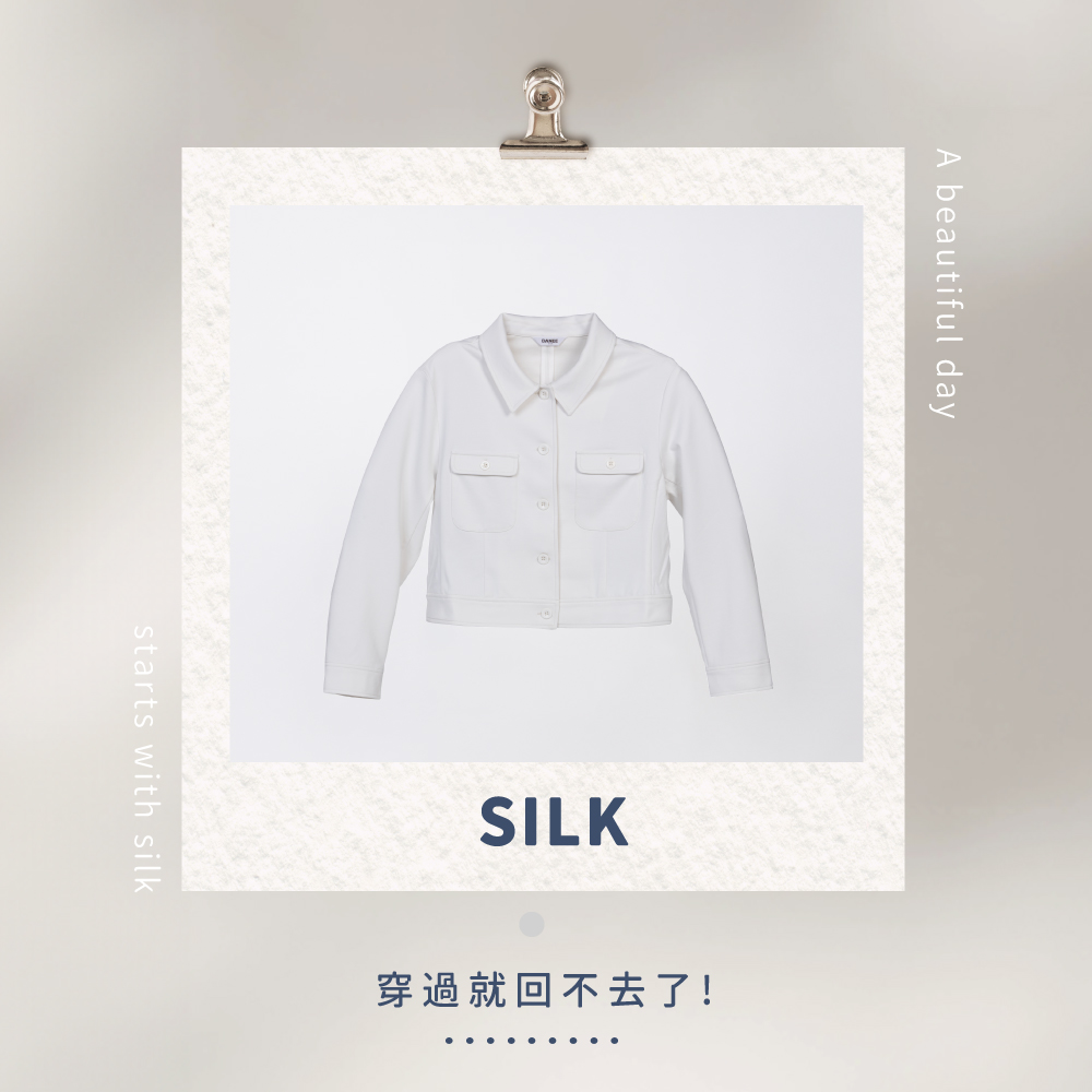 蠶絲上衣,外套,長袖,吸濕排汗,吸濕排汗衣