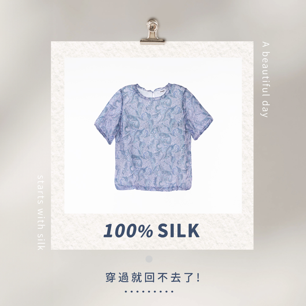 蠶絲上衣,喬其紗,上衣,喬其紗上衣,吸濕排汗,吸濕排汗衣