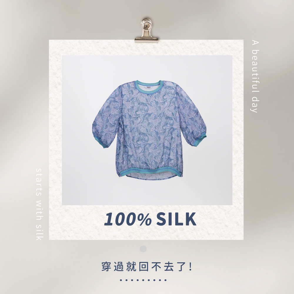 蠶絲上衣,喬其紗,上衣,喬其紗上衣,吸濕排汗,吸濕排汗衣