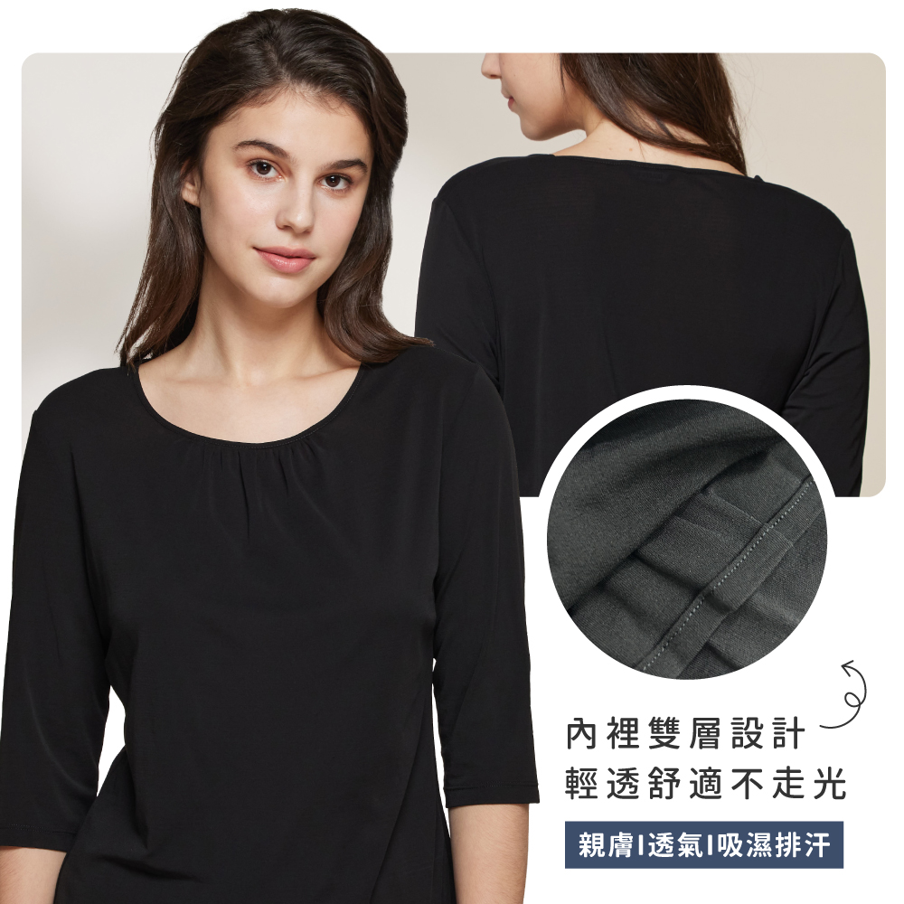 蠶絲上衣,上衣,短袖,吸濕排汗,吸濕排汗衣