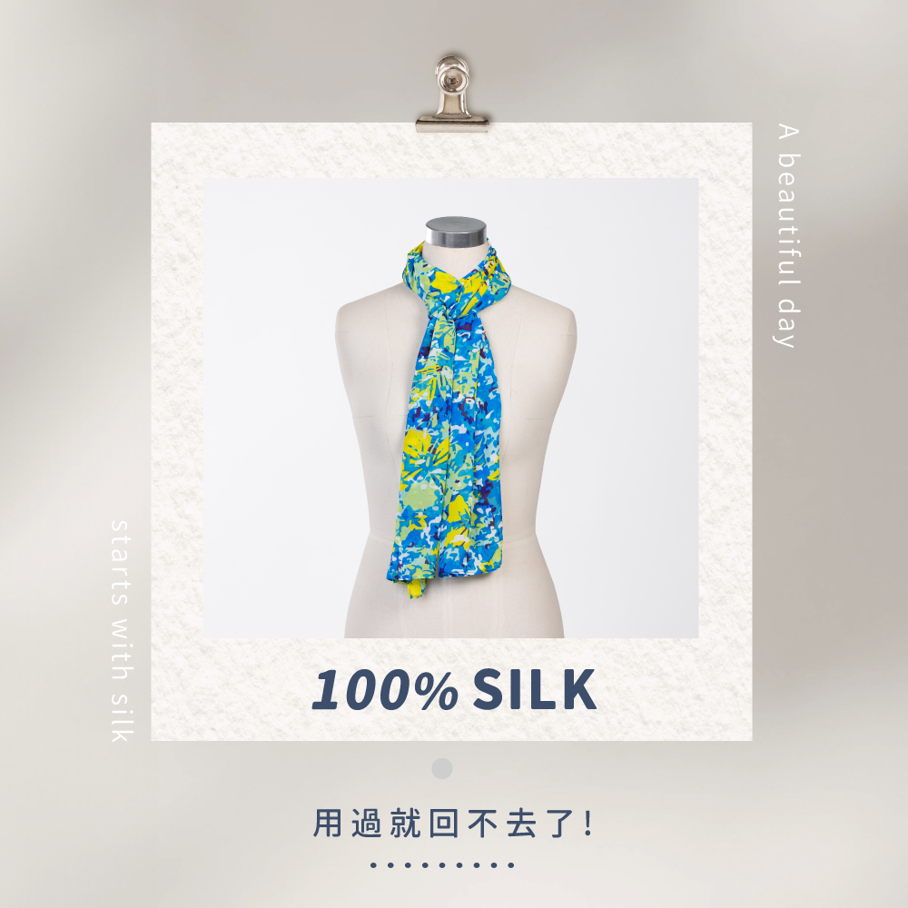 蠶絲絲巾,絲巾,喬其紗,百搭,透氣,親膚,純蠶絲,喬其紗絲巾