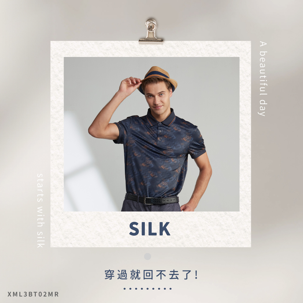 蠶絲上衣,上衣,POLO衫,短袖,吸濕排汗,吸濕排汗衣