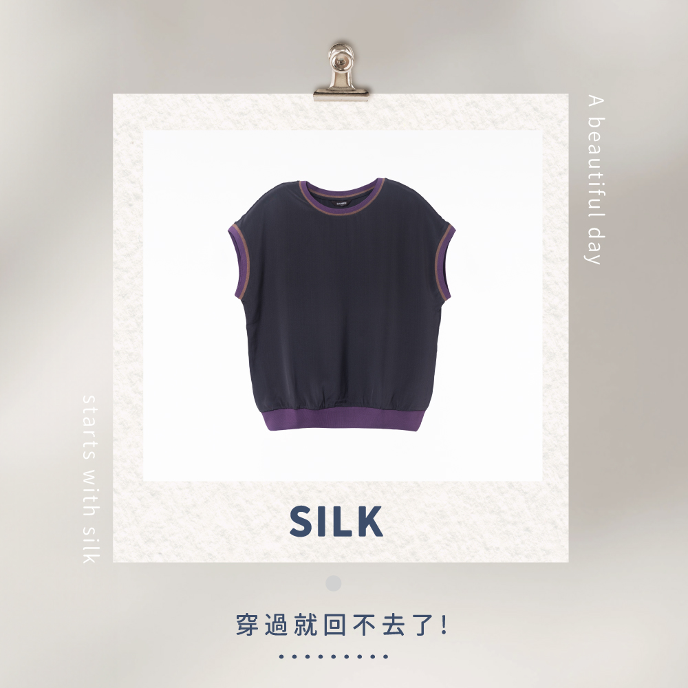 蠶絲上衣,上衣,短袖,吸濕排汗,吸濕排汗衣