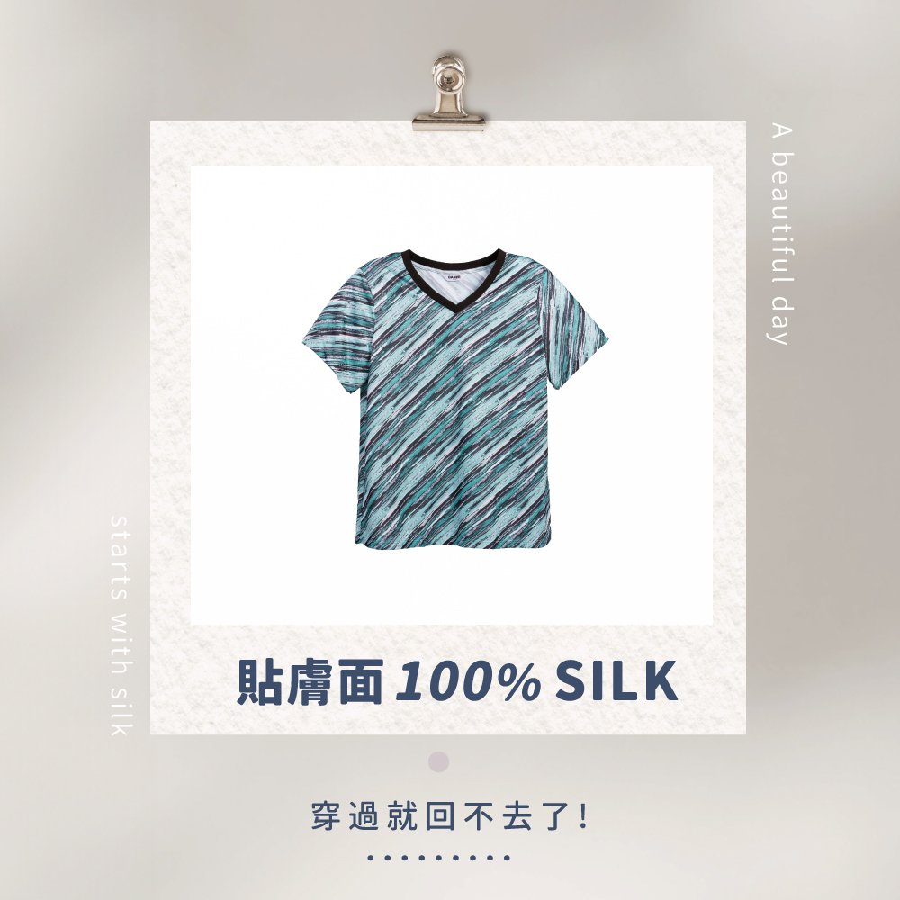 蠶絲上衣,上衣,短袖,吸濕排汗,吸濕排汗衣